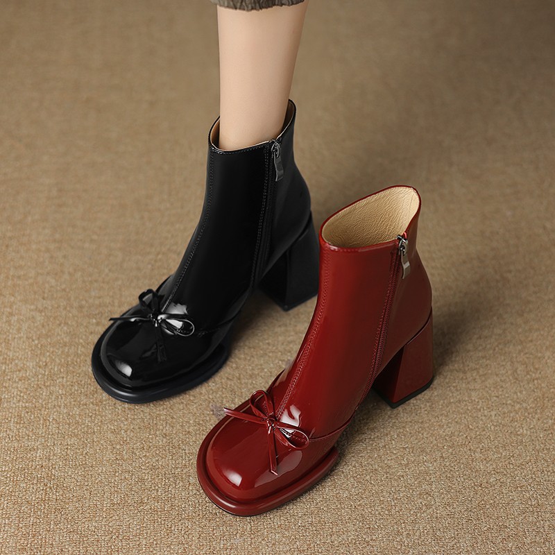 Women'S Shoes Trending 2025 - Vrouwen Hoge Hakken Goth Enkellaarsjes Vrouw