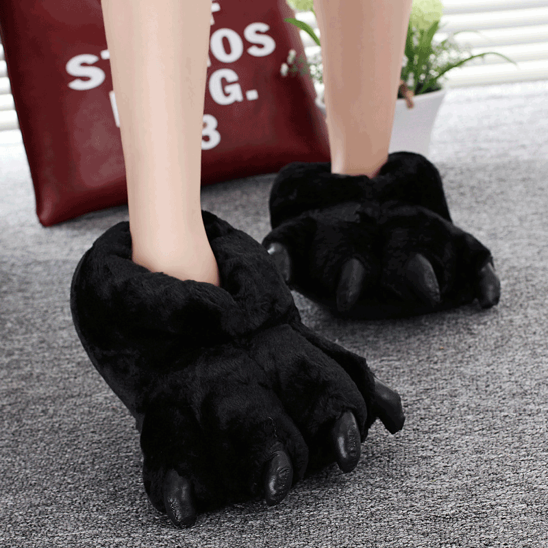 Women Shoes Mules - Maat 35-43 Zwart Dierenpoot Schoenen Voor