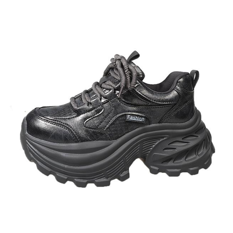 Women'S Shoes Running Sports - 8,5 cm Dames Platform Sneakers Mode