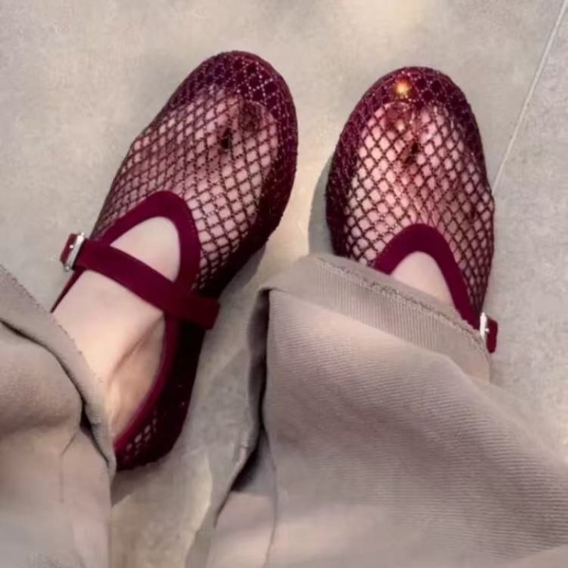 Women Shoes With Heels - Holle strass Baotou sandalen dames 2026