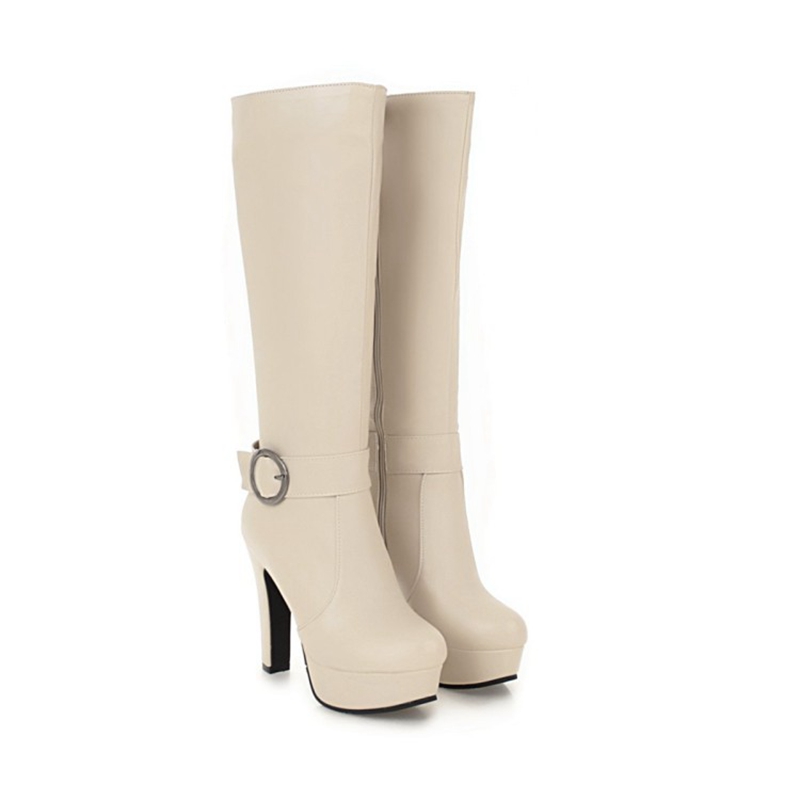 Knie Hoge Laarzen Vrouwen Mode - Zip Up Boots Short recensie en prijs