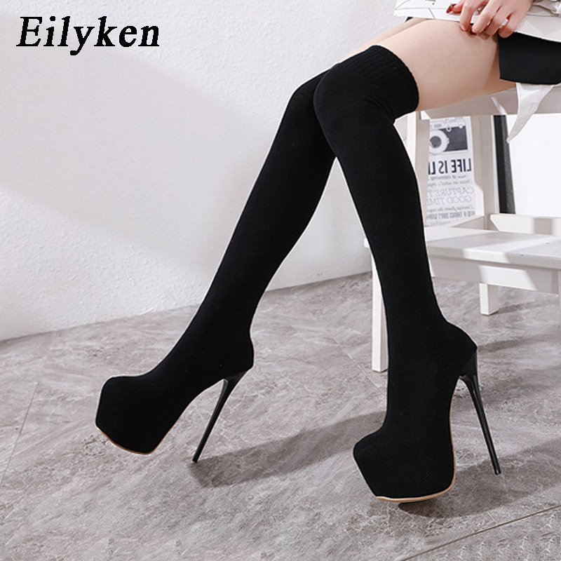 Eilyken 17CM Platform Hakken V - Sock Boot Women recensie en prijs