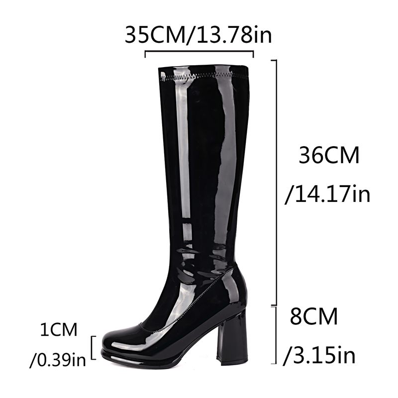 SIMLOVEYO Sexy Vrouwelijke Kni - Zip Up Boots Short recensie en prijs