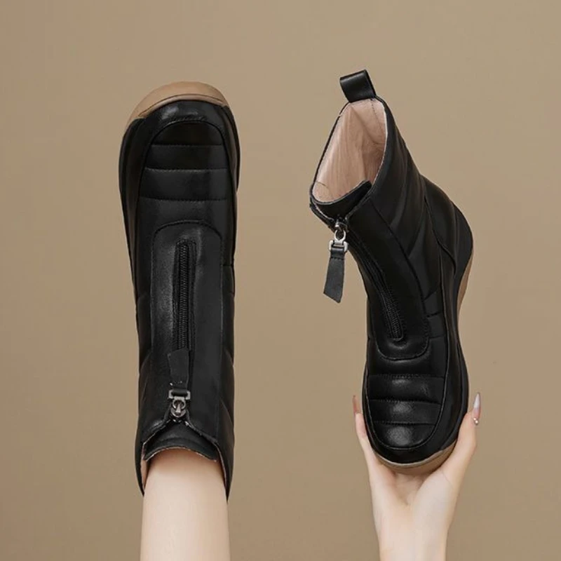 Laarsjes Ronde Neus Waterdicht - Women'S Shoes Trending 2025 recensie en prijs