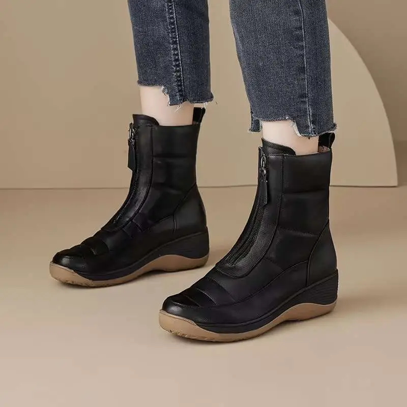 Laarsjes Ronde Neus Waterdicht - Women'S Shoes Trending 2025 recensie en prijs