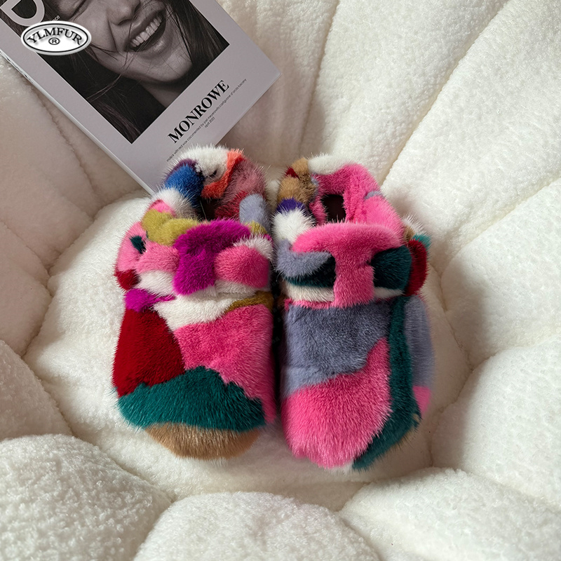Nieuwe Luxe Mink Fur Slippers  - Women Shoes Mules recensie en prijs
