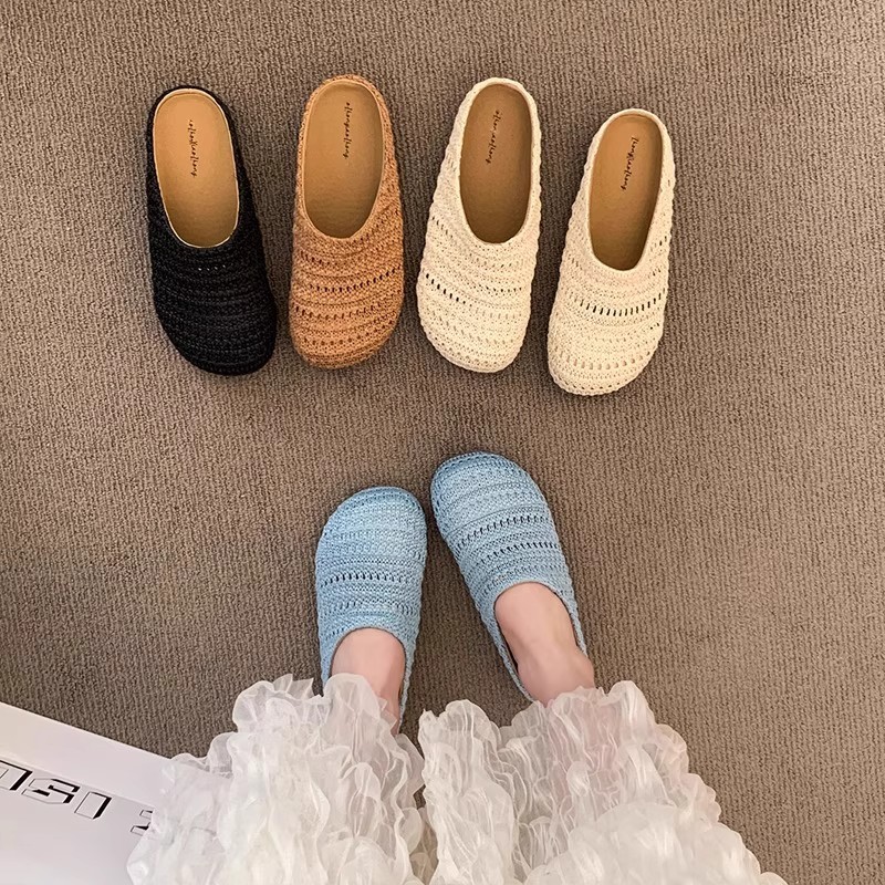 Dames Raffia Geweven Muilezelp - Women Shoes Mules recensie en prijs