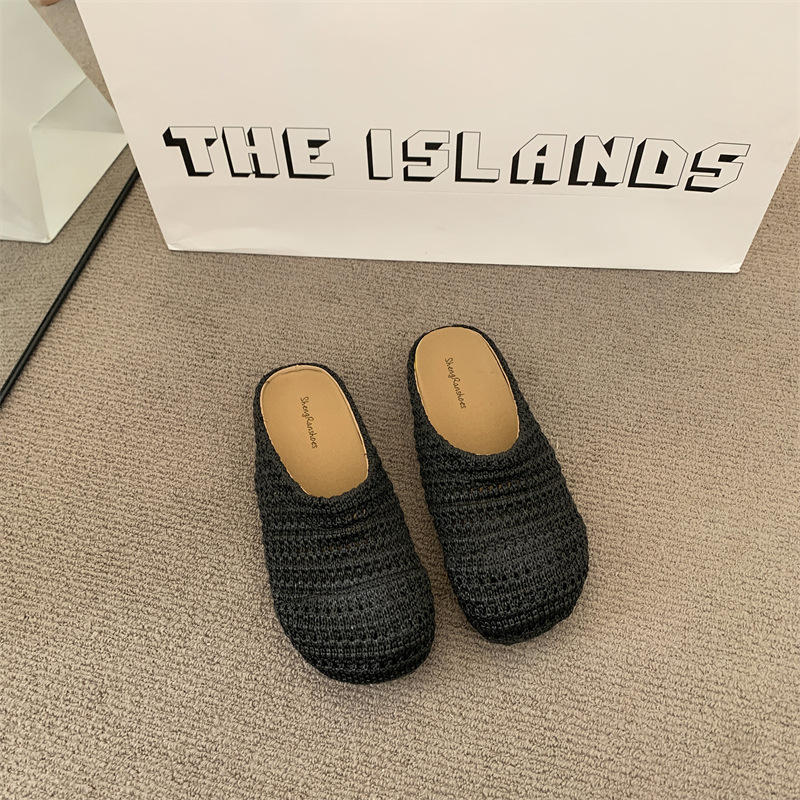 Dames Raffia Geweven Muilezelp - Women Shoes Mules recensie en prijs