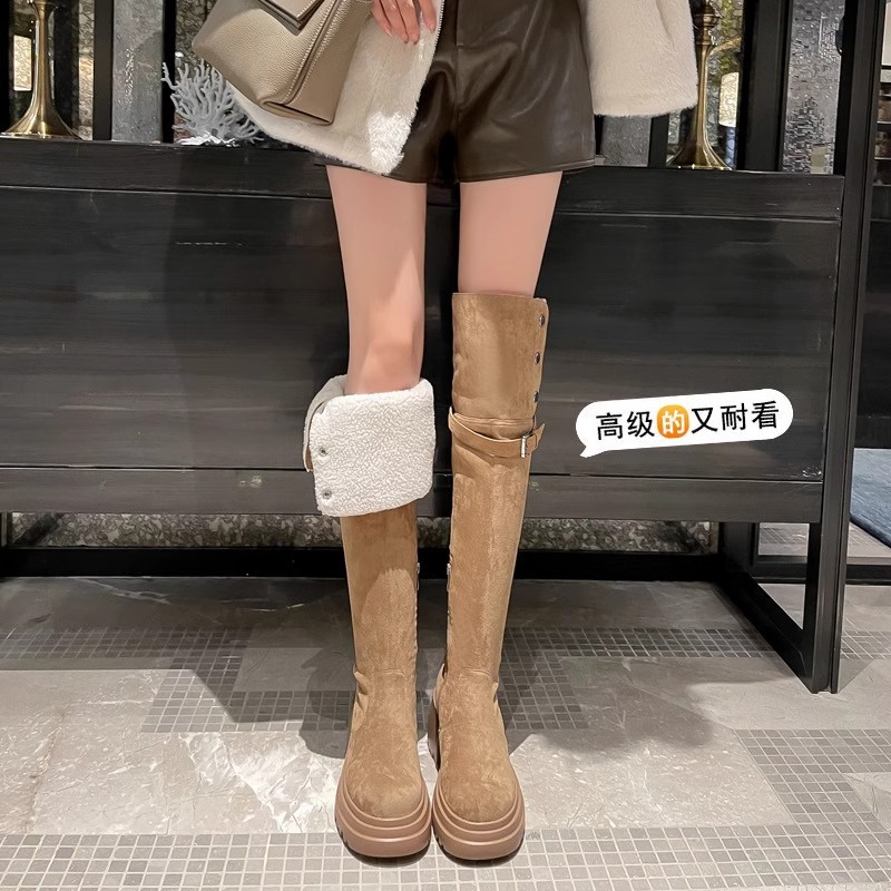 Knie-overlaarzen 2025, retro w - Sock Boot Women recensie en prijs