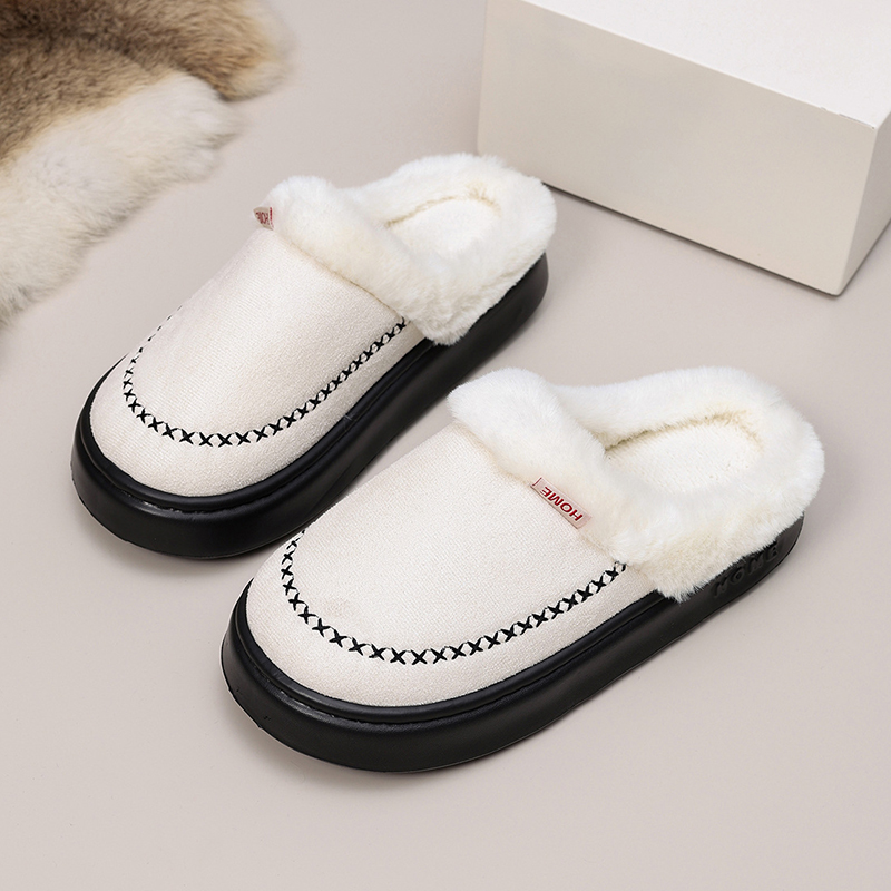 Winter Fuzzy Mule Damespantoff - Women Shoes Mules recensie en prijs
